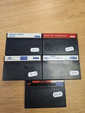 Sega Master System PAL Bundle 5 Games Terminator Alien3 Robocop Vs Terminator