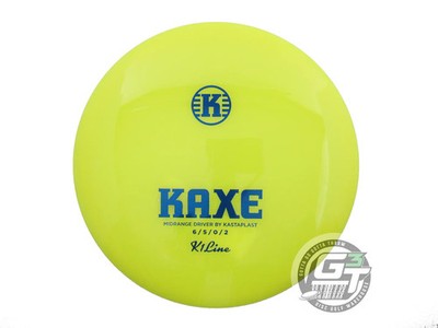 NEW Kastaplast K1 Kaxe [RETOOL] 175g Yellow Blue Foil Midrange Golf Disc