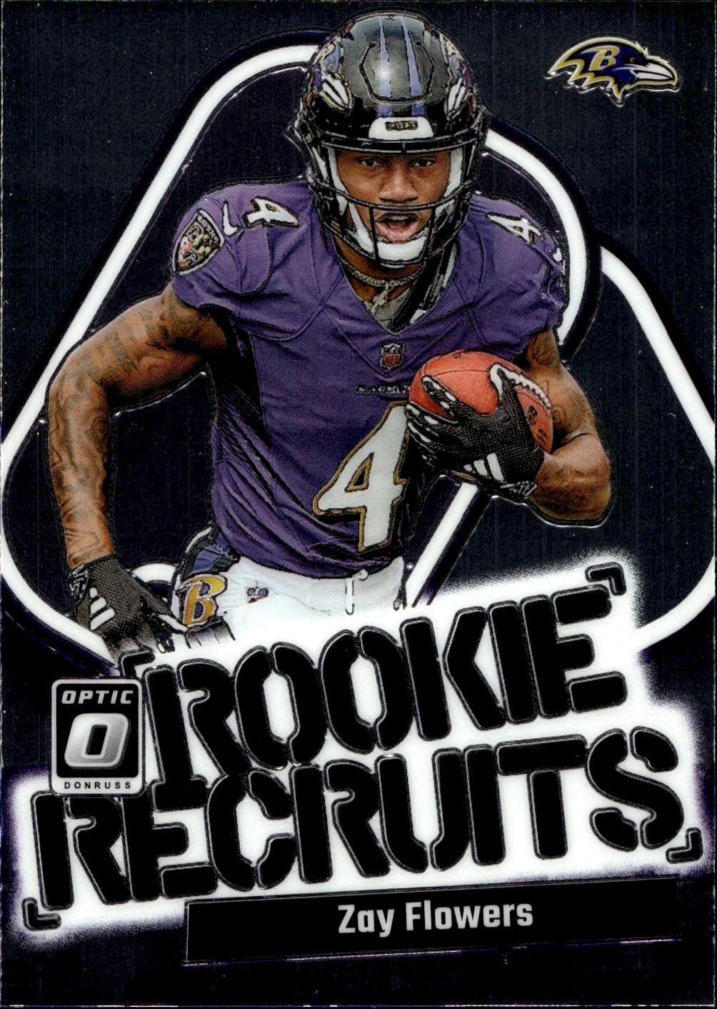 2023 Donruss Optic #20 Zay Flowers Rookie Recruits