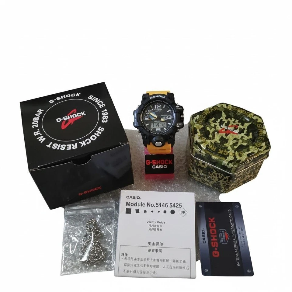 Reloj Hombre G-SHOCK MUDMASTER GB-100 Azul Edición Limitada Venta Caliente Raro Regalo Gratis Foto 3 de 4