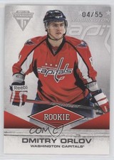 2011-12 Panini Titanium Rookie Draft Position Number 4/55 Dmitry Orlov #106 2du