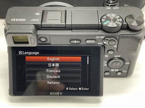 Sony Alpha A6400 Kit Mirrorless Camera Body E mount APS-C, “Shutter Count Is 6”! - Picture 5 of 14