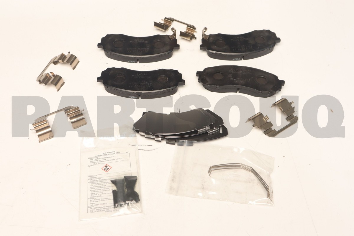 26296FJ000 Genuine Subaru PAD KIT F 26296-FJ000 | eBay