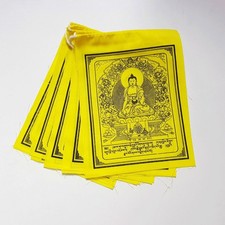 Shakyamuni Buddha Tibetan Prayer Flags