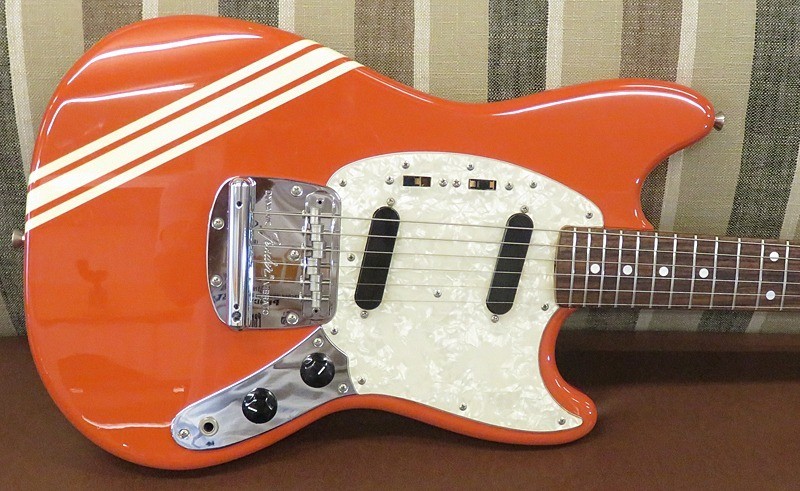 Fender Japan MG73-CO Mustang Competition Fiesta Red 2012 MIJ 3.20kg from Japan