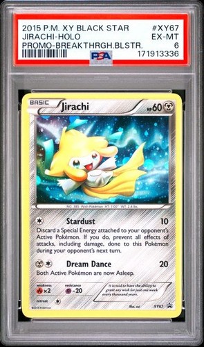 Jirachi graded PSA 6 for sale on eBay