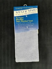 MysticMaid The Original Microfiber Super-Absorbent Towel Blue (1 Pack) New
