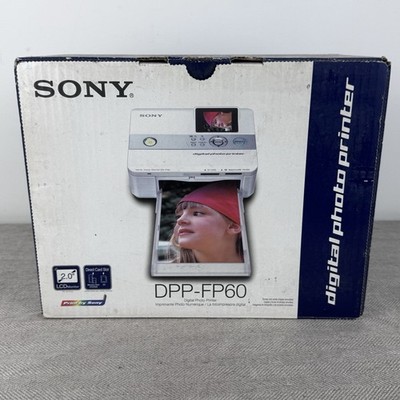 Sony DPP-FP60 Digitaler Fotodrucker Originalverpackt mit Fach Kabel Handbuch