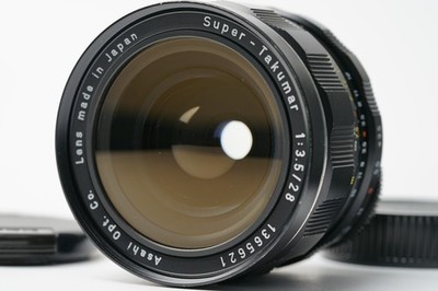 Early Fat Model Pentax Super Takumar 28mm F3.5 Wide Angle Lens M42 MF From Japan