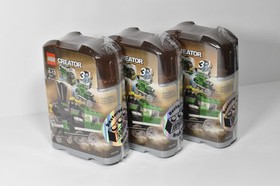 Premium Restored 100% (3ct) LEGO 4837 Creator 3 in 1 Mini Trains 2007 Retired