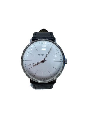 Junghans max bill 35mm Black Dial Wristwatch #2nW768