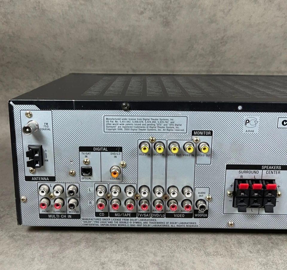 Sony STR-DE475 - Schwarz - FM Stereo/FM-AM Receiver - AV Receiver - Verstärker - Bild 4 von 4