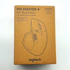 Logitech MX Master 4 for Business Wireless Optical Mouse Black 8-Button 8000 DPI
