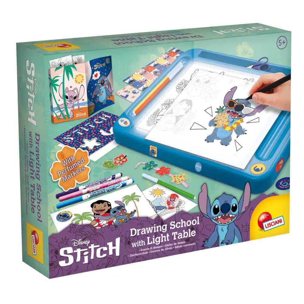 Zeichen-Set - LISCIANIGIOCHI - STITCH - Lichttisch - Vorlagen, Filzstifte - Image 3