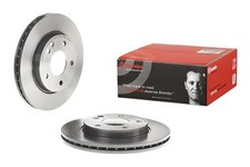 2x BREMBO Bremsscheibe PRIME LINE - UV Coated 09.7359.21 f&uuml;r MERCEDES W168 140