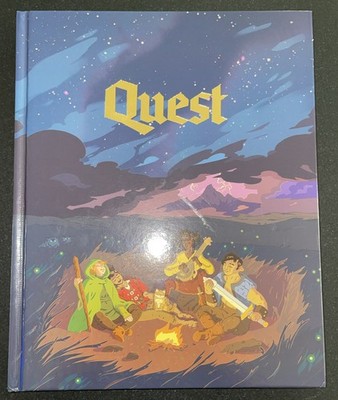 Quest 2020 RPG Adventure Guild fantasy game guide book Sottek role playing NEW