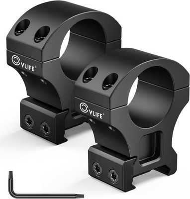 Precision 1 Inch Scope Rings Scope Mount - 2 Pieces , Medium