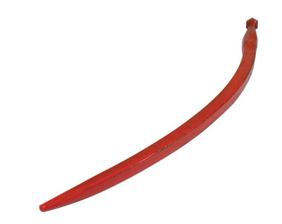 Laderzinken - gebogen 810 mm, Gewindegröße: M20 x 1,50 (vierkant) 