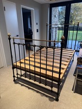 Cast Iron 3/4 Size Bedframe Victorian