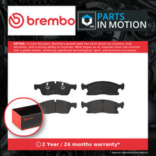 Brake Pads Set fits MERCEDES GLS350 X166 3.0D Front 15 to 19 OM642.826 Brembo