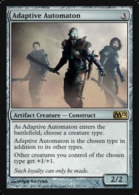 MTG Adaptive Automaton, Magic 2012, Heavily Played, English