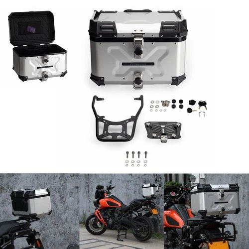 Aluminum Saddlebag Luggage Case w/Bracket For Harley Pan America RA1250 21-24
