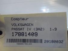Compteur Volkswagen PASSAT