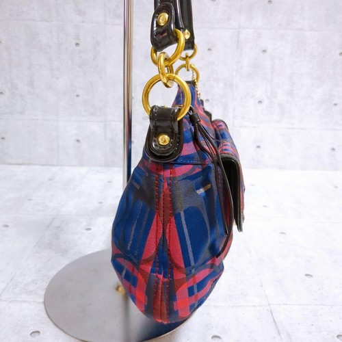 COACH Shoulder Bag Purse Multicolor Authentic - Picture 21 of 24
