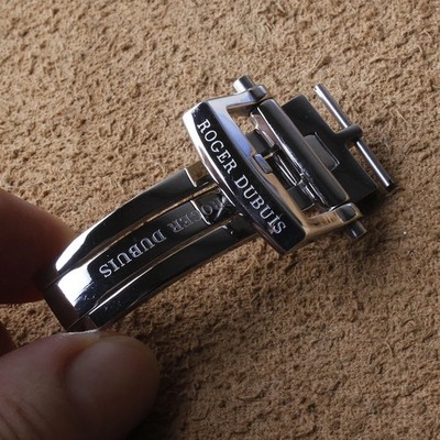 18mm Stainless Steel Folding Clasp Buckle For Roger Dubuis Watchbands