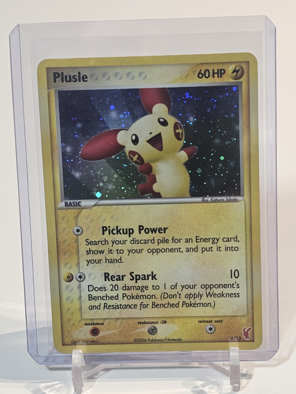 Pokemon Plusle Holo Common EX Trainer Kit 2: Plusle & Minun 6/12 NM