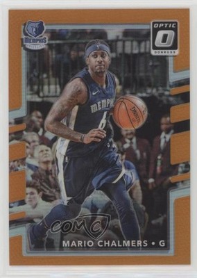 2017-18 Panini Donruss Optic Orange Prizm 160/199 Mario Chalmers #71 j2c