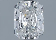 Cert. GIA 1.50 Carat Radiant Cut Natural Mined Diamond Loose H color SI2 clarity