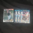 2025 Bowman Chrome Draft Konnor Griffin Refractor, Prized RC 4 Card Lot #BDC102