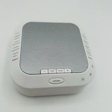 White Noise Sound Machine 10 Sounds Night Light USB-C Rechargeable