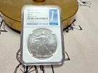 2017 1 oz. American Silver Eagle S$1  NGC MS70 FDOI
