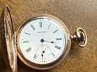 Antique Waltham Grade Seaside Model 1890 Size 6s Pocket Watch 15j Runs GF