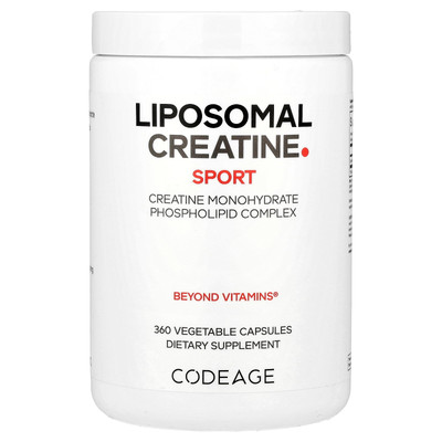 Sport, Liposomal Creatine, 360 Vegetable Capsules (625 mg per Capsule)