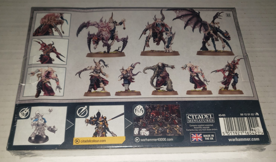 Warhammer 40K: Chaos Space Marines Accursed Cultists GAW43-83 New ...