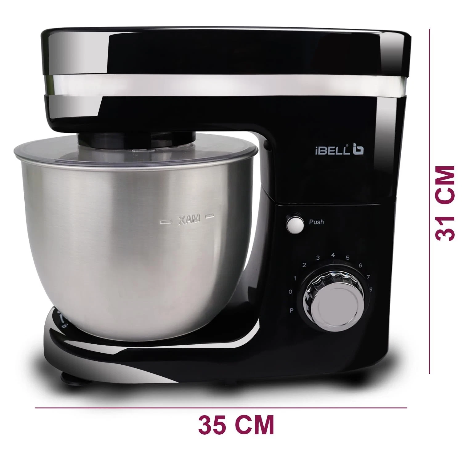 iBELL 4500MPRO Stand Mixer 1500W 8-Speed 5L Steel Bowl
Opens in a new window or tab