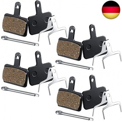 Zonon 4 Paar Fahrrad Scheibenbremsbeläge Kompatibel mit Shimano TRP Tektro 