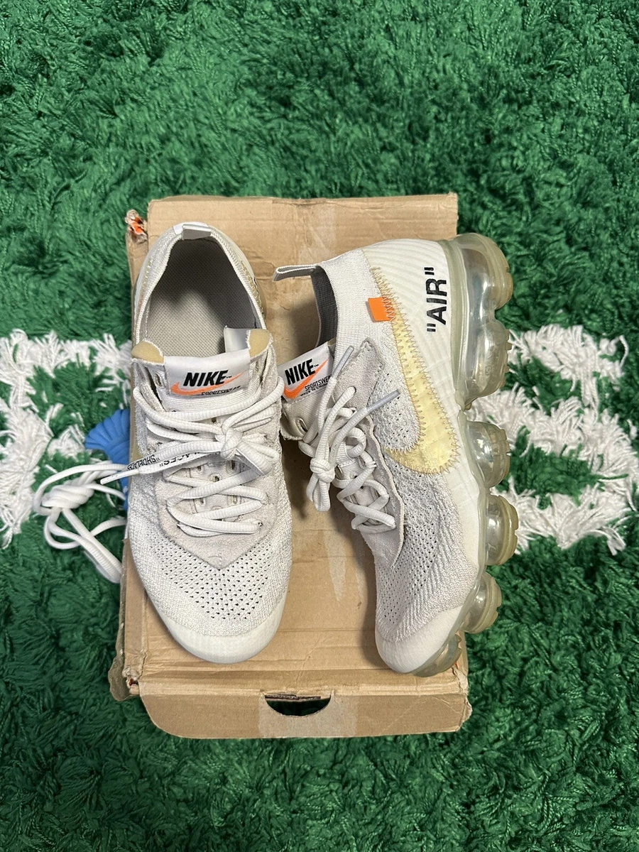 Nike Air VaporMax x OFF-WHITE Part 2 2018 - AA3831-100 Size 7 WORN