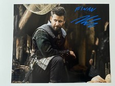 MARK ROWLEY In Person Signed Autograph 20x25cm The Last Kingdom