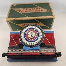 Toy Simplex Typewriter, Model A