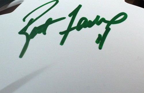 BRETT FAVRE Autographed Packers White Matte Authentic Helmet FAVRE HOLO & GDL - Picture 3 of 6