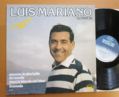 Luis Mariano Olympia 58 En Public 1979 Stereo LP 2M026-14991 EXCELLENT - Photo 1/4
