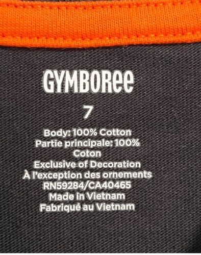 Gymboree Boys Embroidered Skeleton Top Size 7 Trick Or Treat Halloween - Picture 2 of 7