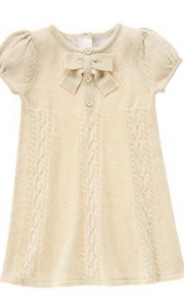 shimmer sweater dress