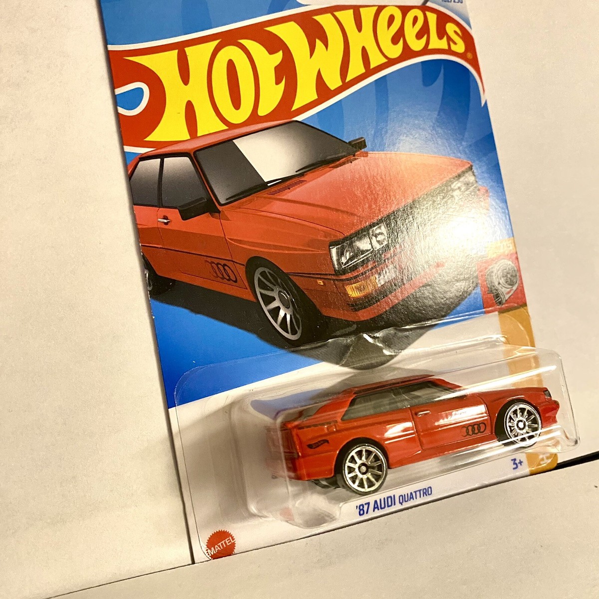 2024 Hot Wheels * E Case* 1987 Audi Quattro HW Turbo 2/5 Red