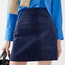 Jcrew Women's Corduroy Skirt Size 2  118 Retail MINT FREE SHIPPING 