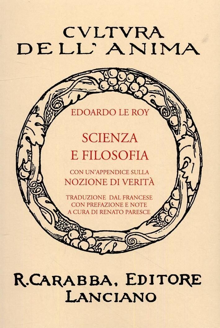 Libri Le Roy Edouard - Scienza E Filosofia